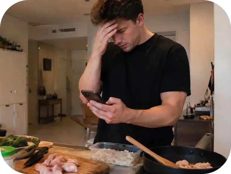 Meal prep takes over your Sunday